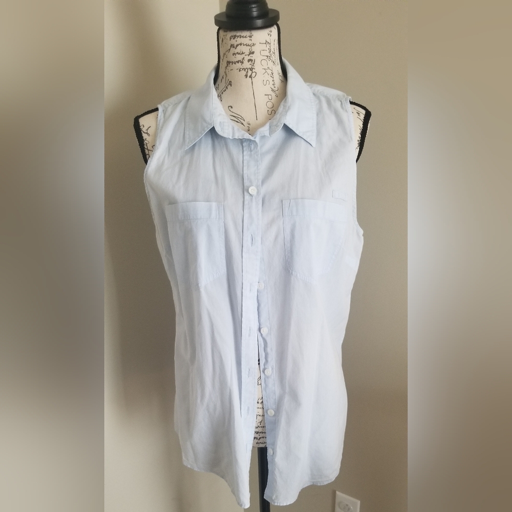 Patagonia Light Blue Button Down Shirt